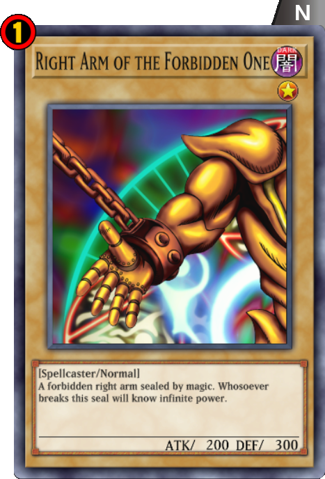 Right Arm of the Forbidden One